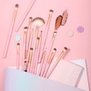 Docolor Eye Makeup Brush Set of 15 Eyeshadow Brush for