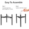 Adjustable Desktop Plant Stand, Metal Plant Shelf Fits 5.1-7.45" Pots