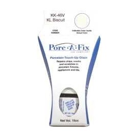 Porc-a-fix Pack of 2 Touch Up Repair Glaze Paint to Match Kohler, Biscuit VOC Compliant (KK-46V)