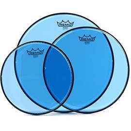 Remo Emperor Colortone Blue 3-piece Tom Pack - 10/12/14 inch