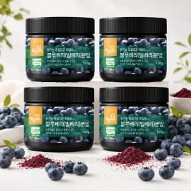 native village Tojong Village Organic Freeze-Dried Wild Blueberry (Billberry) Powder 120g x 2... None / 토종마을 유기농 동결건조 와일드 블루베리(빌베리)분말 120g x 2... 없음