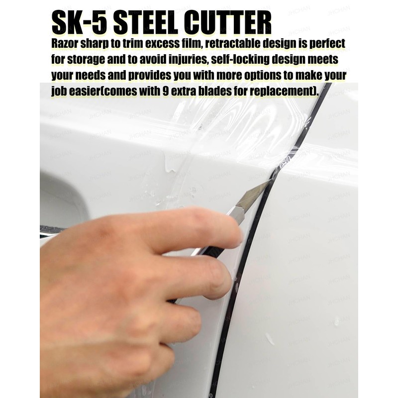 Car Window Tint Tools Kit (9-in-2) - Car Auto Film