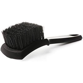 CAR AUTO De Los Hombres Cepillo para Llantas, Cepillo para Limpieza De Llantas De Cerdas Duras Negras, Cepillo para Alfombras De Automóviles, Cepillo para Detalles 1 Paquete Pelo Negro