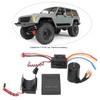 3650 4300KV Brushless Motor 60A ESC Program Card Motor Heat