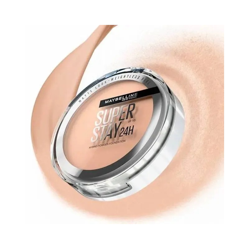 Maybelline Super Stay Polvo Híbrido Cobertura Total Tono 102