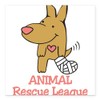 CafePress Animal Rescue League Square Car Magnet 3 X 3