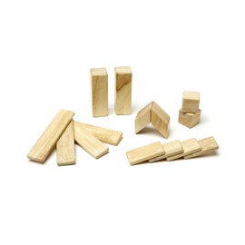 14 Piece Tegu Magnetic Wooden Block Set Natural