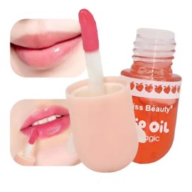 Cuidado Facial Lip Oil Magic Kiss Beauty Gloss Labial Brillo                                                                                          
