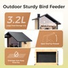 TT Nature Upgrade Squirrel-Proof Bird Feeder with Camera, Solar Powered,