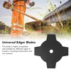 Universal Mulching Brushcutter Blade, 2 Tooth or 4 Tooth Shredder