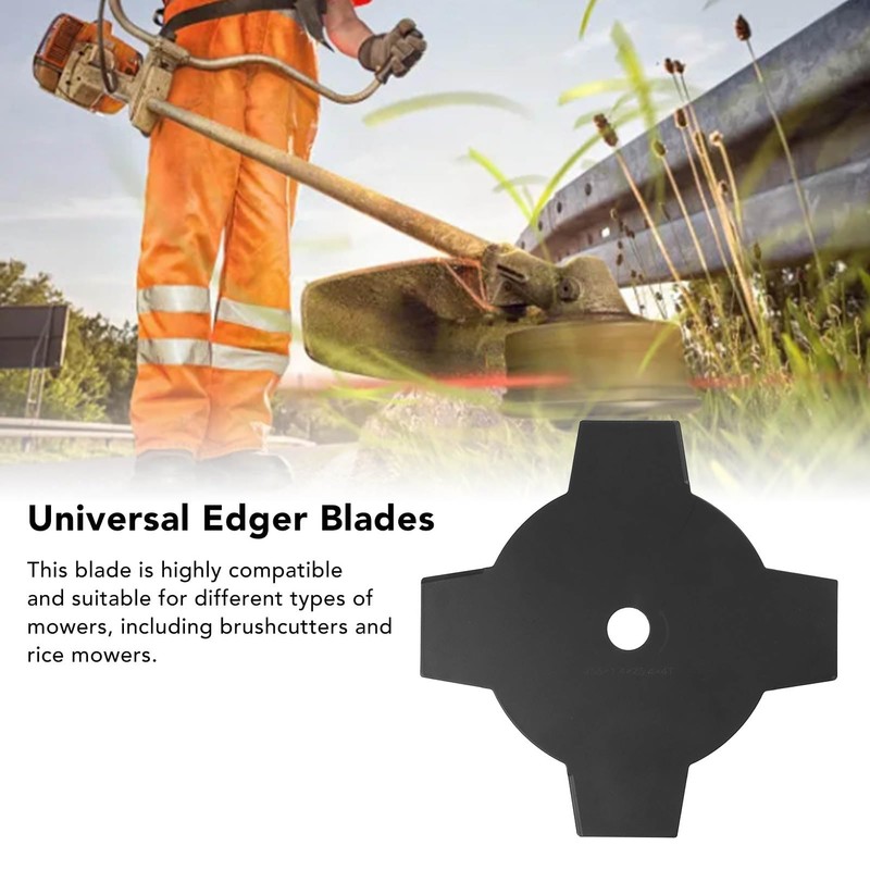 Universal Mulching Brushcutter Blade, 2 Tooth or 4 Tooth Shredder