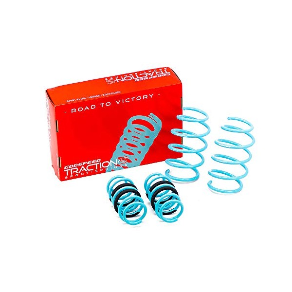 Godspeed LS-TS-SN-0003 Traction-S Performance Lowering Springs, Reduce Body Roll, Improved