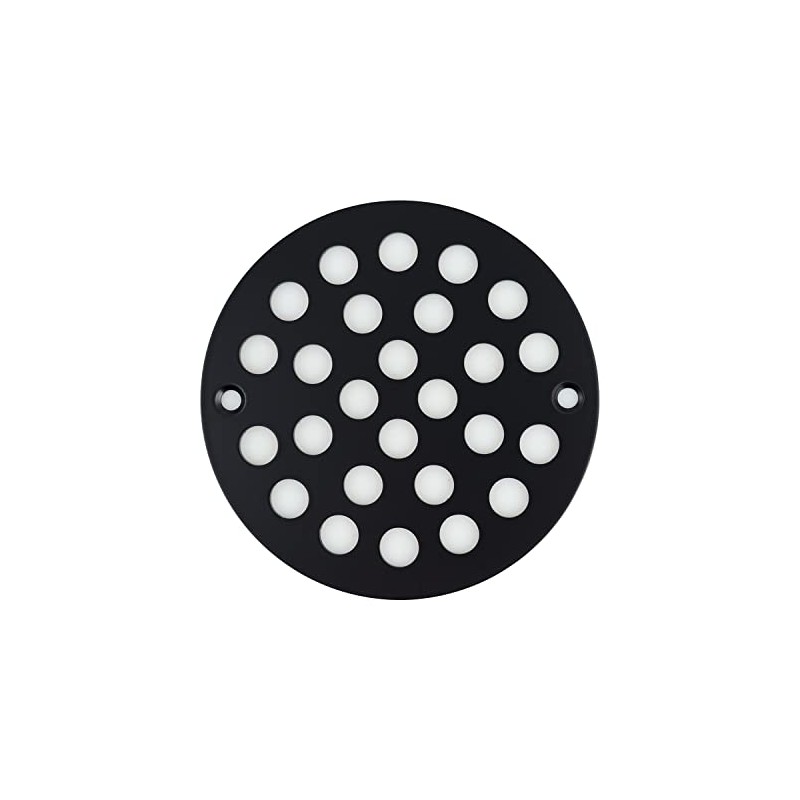 Poyde 4 Inch Screw-in Round Shower Drain Cover Replacement Floor