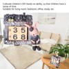 Innovative Rabbits Cabin Calendar Decorative TV Cabinet Decoration for Wedding