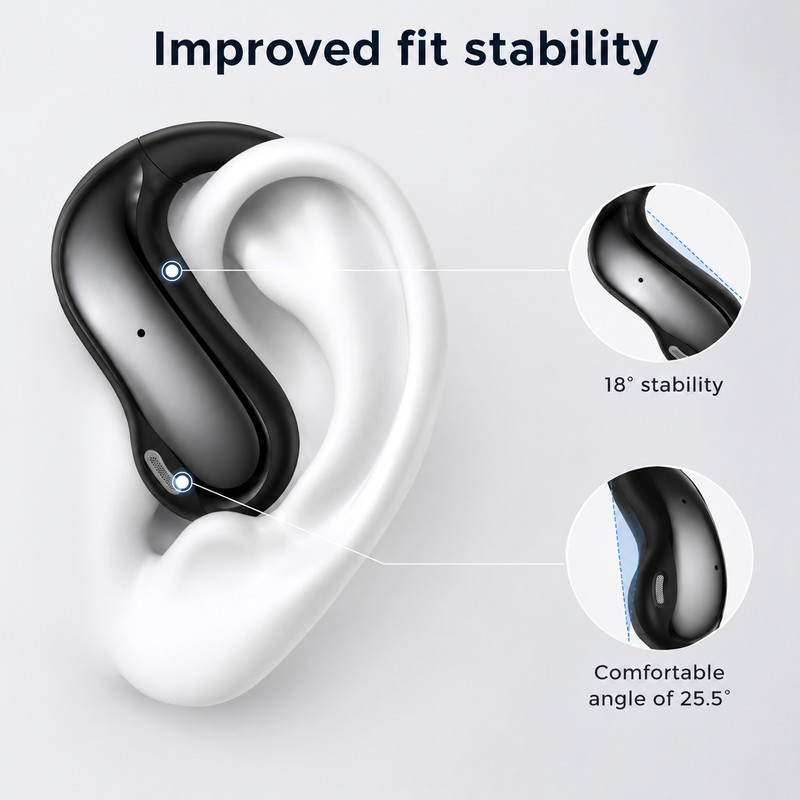 MS188 AI Translation Earbuds for Travel & Calls – Touchscreen