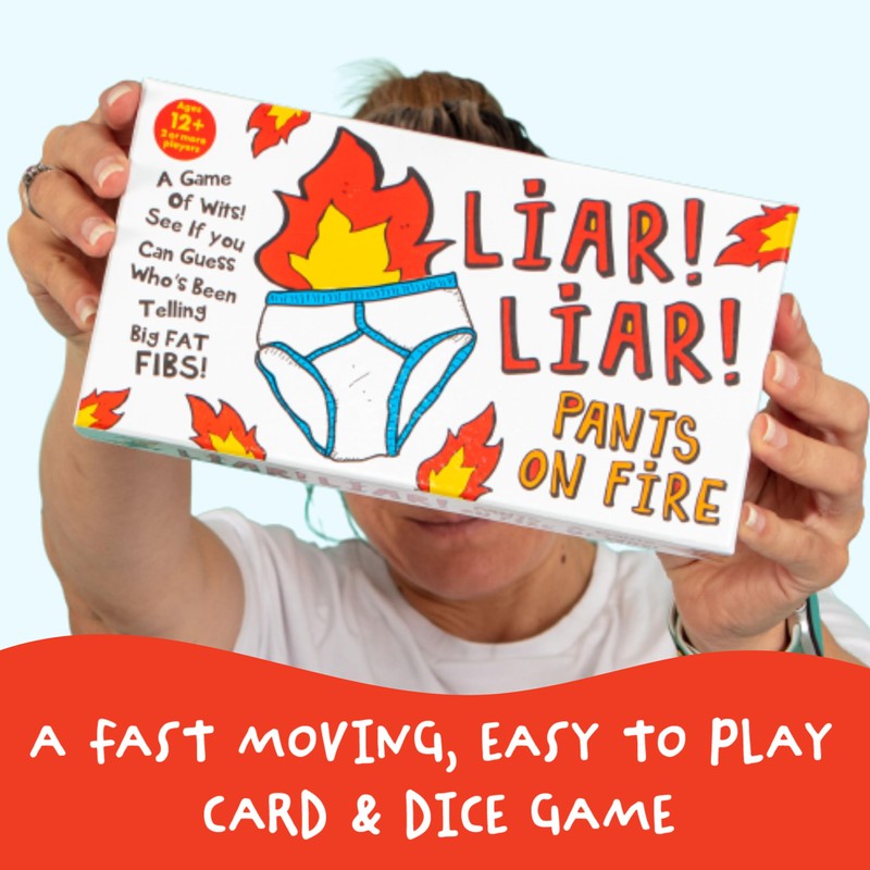 Boxer Gifts Liar Liar Pants On Fire Family Card Game