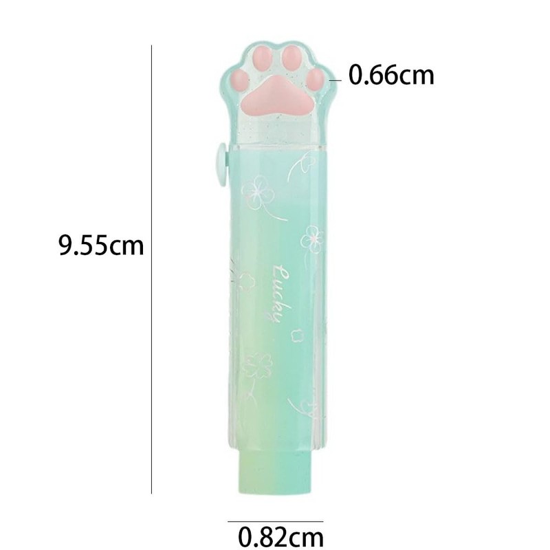 Akkerds Eraser, Glitter, Dedicated for Elementary School Students, Clean Idea,