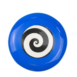 Lizzy Frisbee Flying Disc Easy to hold Outdoor Sports & Games for Kids and adults Suitable for all Levels of Play, Long and Stable Flights (Blue)