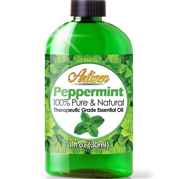 Artizen Peppermint Essential Oil (100% PURE & NATURAL - UNDILUTED) - 1oz