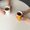 Easy to Hold and Less Likely to Tip Paper Cup