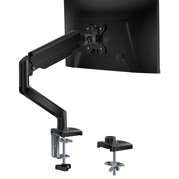 WALI Single Monitor Mount, Gas Spring Monitor Arm for 17-34