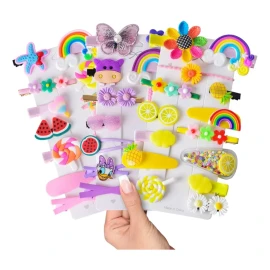 Kawaii Set De 14 Pasadores Para Cabello Kawaii Para Niñas