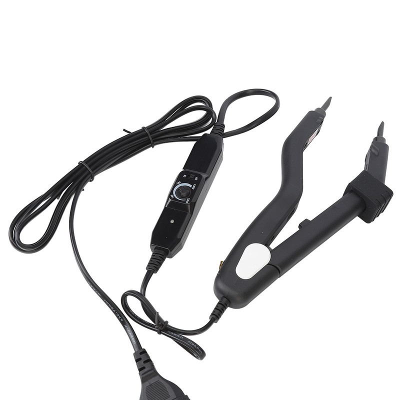 Hair Extension Tool Adjustable Temperature Fusion Heat Iron Connector Wand