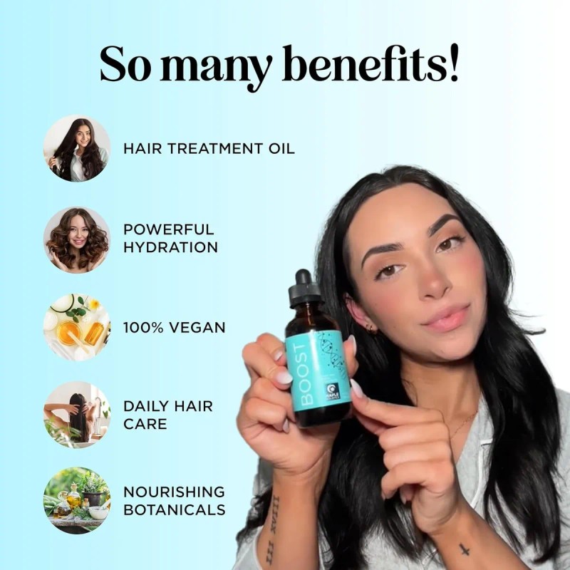 🌿💧 Maple Rosemary Hair Thickening Oil – Advanced Growth &