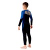 HISEA Neoprene One Pieces Long Sleeves Kid Boy Wetsuit Diving