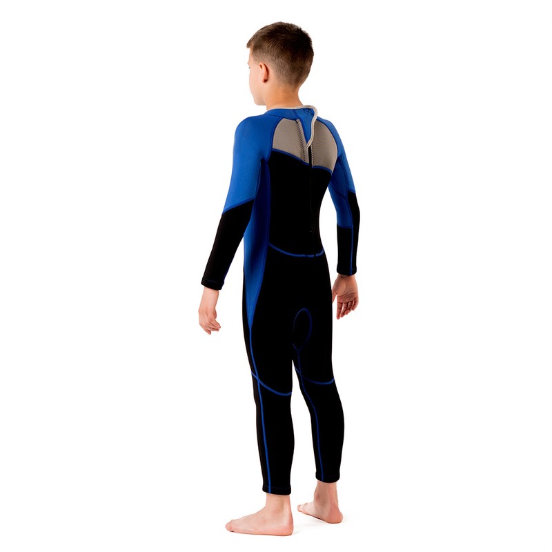 HISEA Neoprene One Pieces Long Sleeves Kid Boy Wetsuit Diving