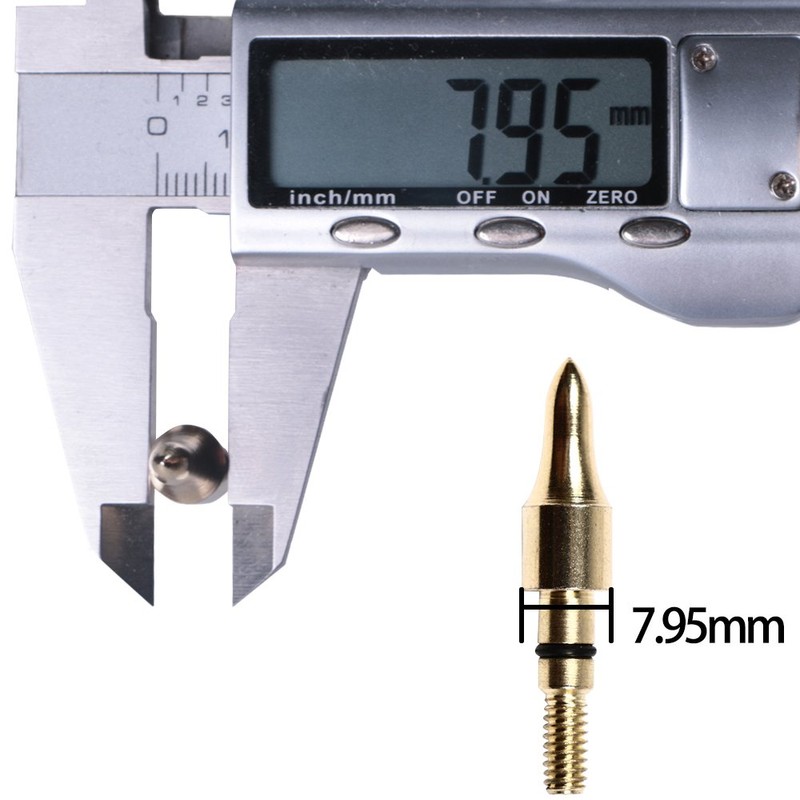 TOPARCHERY 12/24 pcs Broadheads 100 Grain Steel Screw-in Arrowhead Arrow