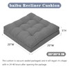 baibu Recliner Cushions for Elderly, 20x20x5In Thick Dual-Layer Patent Design