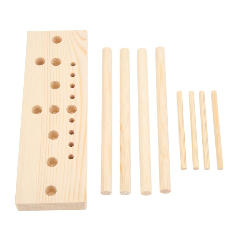 Wooden Bow Making Kit Multi Size Adjustable Bow Knot Maker