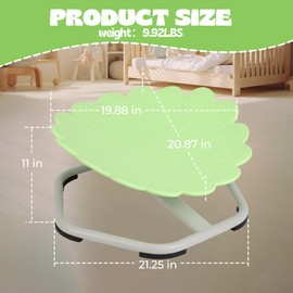 Sensory Swivel Chair for Kids，Versatile Kids Spinning Chair，Training Body Coordination Relieve Car Sickness Symptoms，Spinning Chair for Autistic Kids，Autism ADHD 360° Sit and Spin Sensory Chair