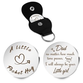 Dad Gifts Dad Christmas Gifts For Dad Birthday Gifts For Dad Keyring Pocket Hug Token Daddy Christmas Gifts Daddy Birthday Gifts Dad Gifts From Daughter Daddy Gifts Father's Day Gifts Mens Keyring