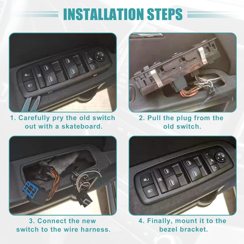 ACROPIX Power Window Switch Window Control Switch Fit for Can-Am