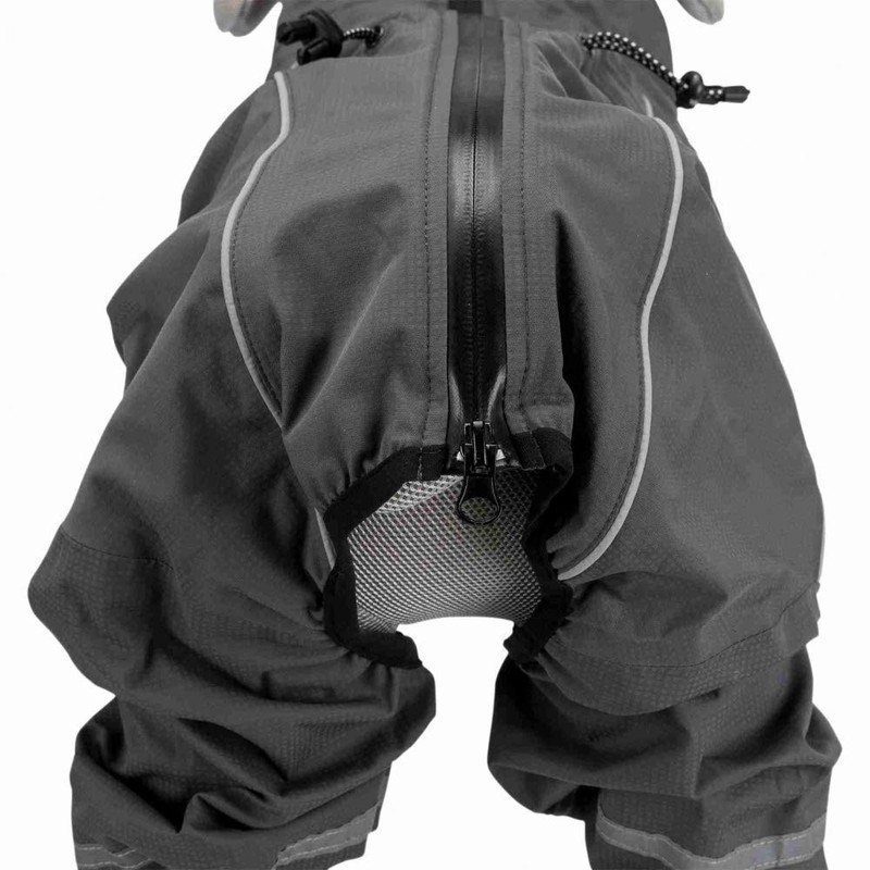 Trixie Vaasa Dog Raincoat, Grey, 30 cm