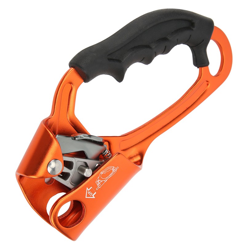 Climbing Hand Ascender Aviation Light Alloy Mountaineering Rock Rappelling Gear