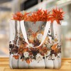 Bencailor 6 Pcs Fall Canvas Tote Bags Thanksgiving Pumpkin Maple
