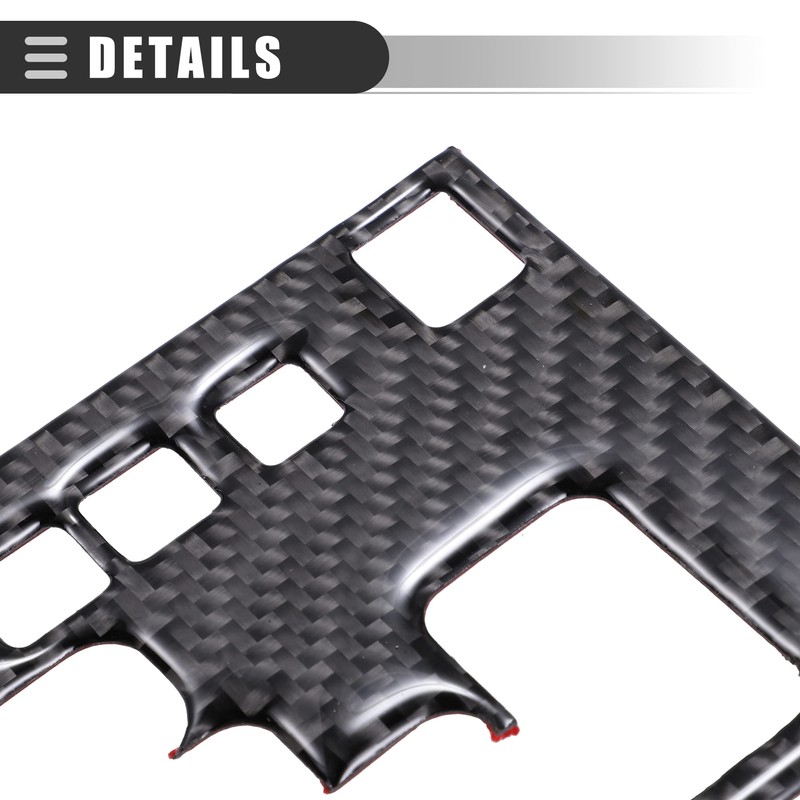 X AUTOHAUX Auto Gear Shift Panel Trim Cover, Interior Decoration