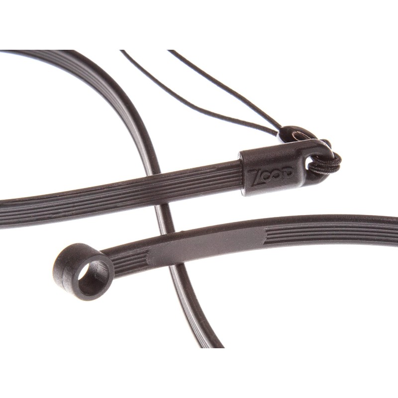 ZoopLoop Black Silicone Scratchproof 20.75in Tether for Digital Electronic Styluses