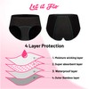 Let it flo Let it flo 4PK Ladies Period Briefs