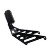 Ammtio Passenger Sissy Bar Cushion with Rear Rack Replacement Detachable