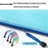 10 Pcs A3 Zipper Document Bag Document Card Holder Homework