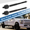 X AUTOHAUX 2 Pcs Front Inner Tie Rod Ends Kit
