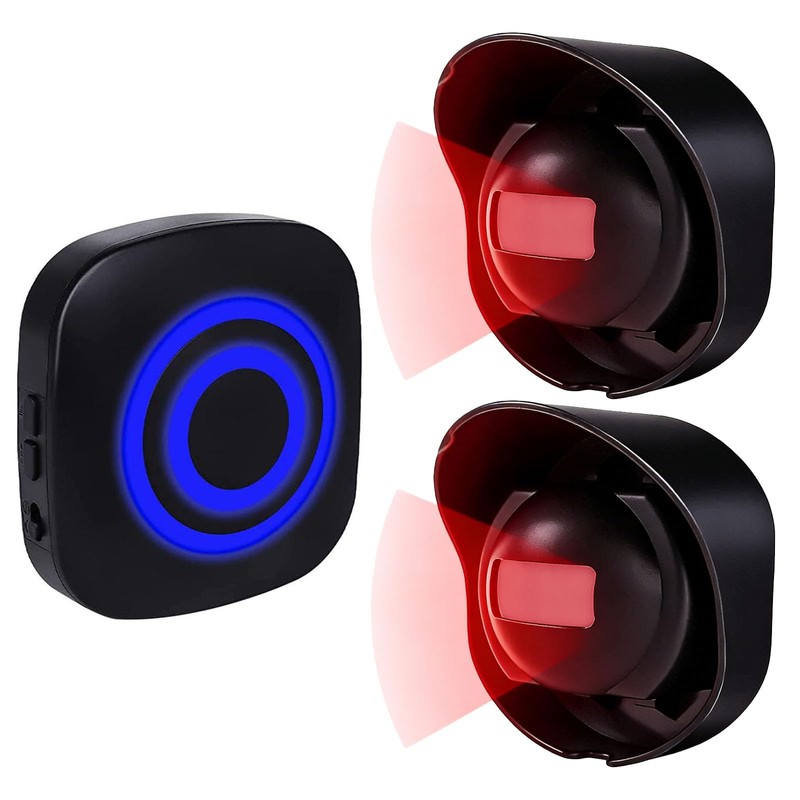Motion Detector Sensor Alarm, SiegenPro Driveway Alarm Wireless, Home Security