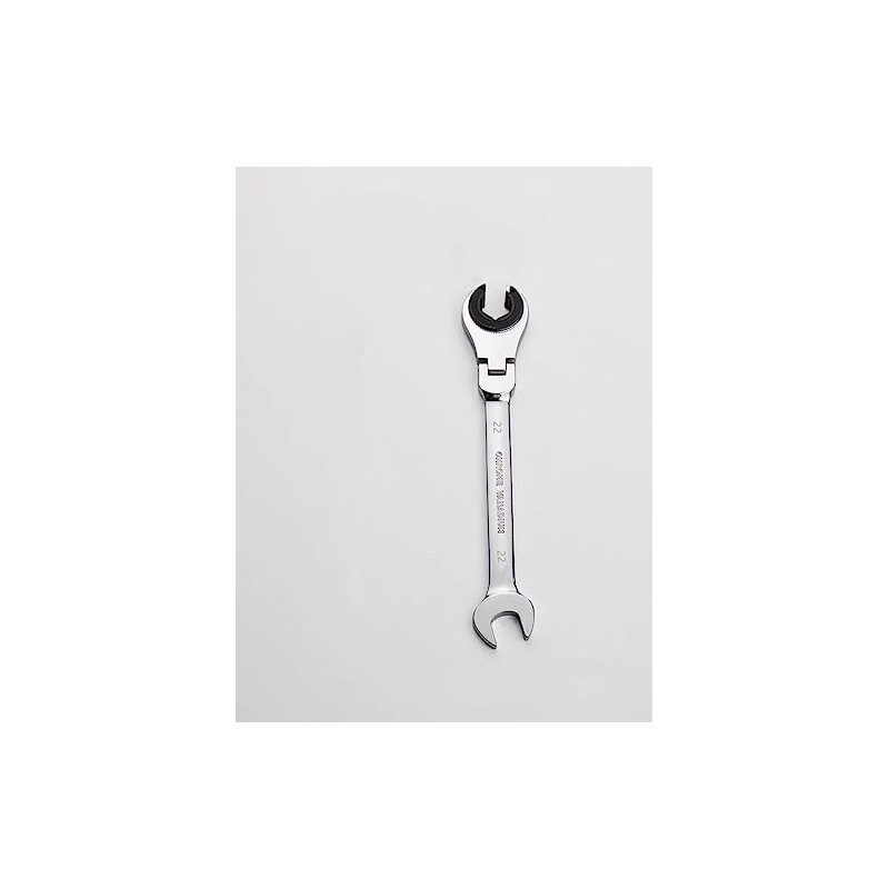 FLZOSPER 22mm Metric Fix Tubing Wrench，Flex-Head Gear Wrench, Ratcheting Fix