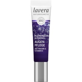 lavera Re-Energizing Sleeping Eye Cream - reduces expression lines - natural cell renewal - moisturising - vegan - natural cosmetics - 15 ml