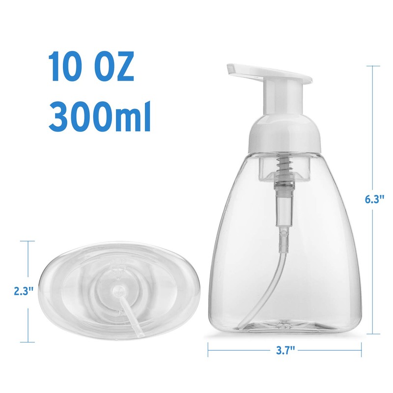 Titanker Foaming Soap Dispenser, 4 Pack Foam Hand Soap Dispenser