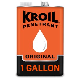 Kroil Original Penetrating Oil (Liquid-1 Gallon Can-Single) | Penetrant for Rusted Bolts, Metal, Hinges, Chains, Moving Parts | Rust, Corrosion Inhibitor (KL011)